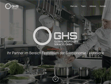 Tablet Screenshot of g-h-services.com